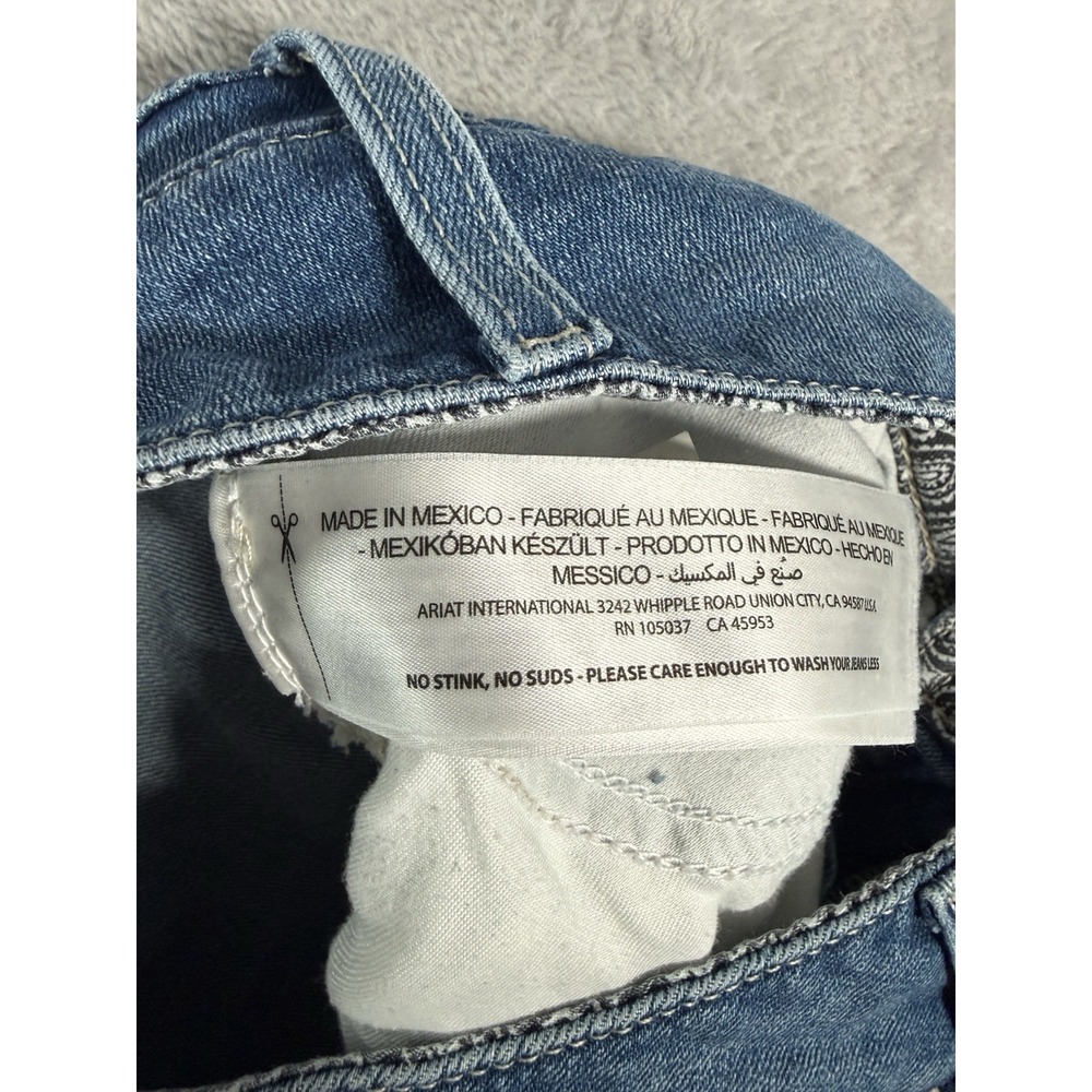 Ariat Real Denim Jeans Womens 30 Short Patricia Mid Rise Boot Cut - Picture 7 of 11